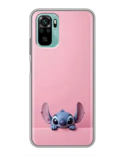 Чехол для Xiaomi Redmi Note 10 с картинкой «Stitch выглядывает» Чехол для Xiaomi Redmi Note 10 с картинкой «Stitch выглядывает»