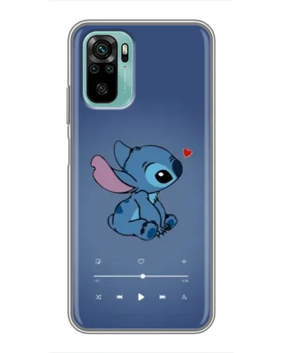 Чехол для Xiaomi Redmi Note 10 с картинкой «Музыкальный Stitch» Чехол для Xiaomi Redmi Note 10 с картинкой «Музыкальный Stitch»