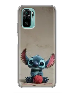 Чехол для Xiaomi Redmi Note 10 с картинкой «Стич на коричневом фоне» Чехол для Xiaomi Redmi Note 10 с картинкой «Стич на коричневом фоне»