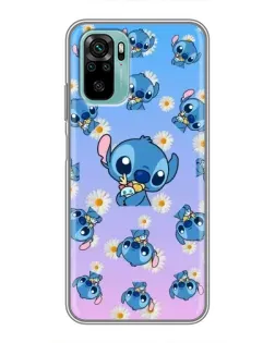 Чехол для Xiaomi Redmi Note 10 с картинкой «Паттерн со Стичем» Чехол для Xiaomi Redmi Note 10 с картинкой «Паттерн со Стичем»