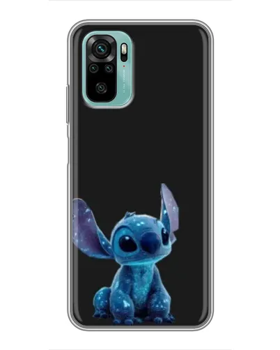 Чехол для Xiaomi Redmi Note 10 с картинкой «Стич на черном» Чехол для Xiaomi Redmi Note 10 с картинкой «Стич на черном»