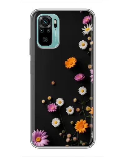 Чехол для Xiaomi Redmi Note 10 с картинкой «Цветочная композиция»