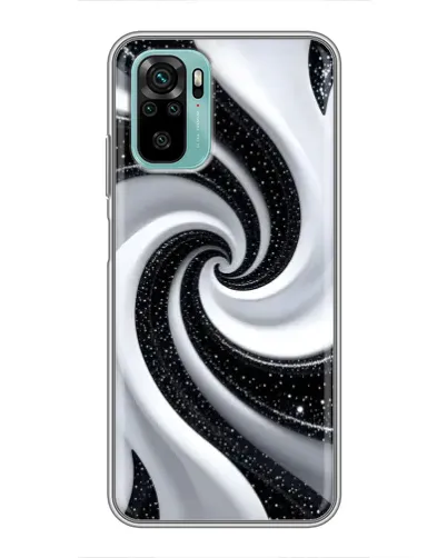 Чохол для Xiaomi Redmi Note 10 з картинкою «Чорно-біла спіраль» Чохол для Xiaomi Redmi Note 10 з картинкою «Чорно-біла спіраль»