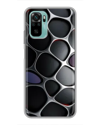Чохол для Xiaomi Redmi Note 10 з картинкою «Об'ємна темна решітка» Чохол для Xiaomi Redmi Note 10 з картинкою «Об'ємна темна решітка»