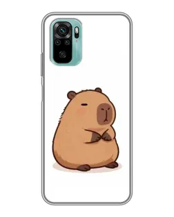 Чохол для Xiaomi Redmi Note 10 з картинкою «Товстенька капібара»
