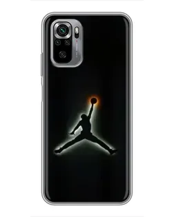 Чохол для Xiaomi Redmi Note 10S з картинкою «Jordan Gradient Logo» Чохол для Xiaomi Redmi Note 10S з картинкою «Jordan Gradient Logo»