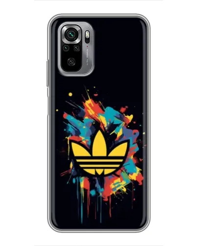 Чехол для Xiaomi Redmi Note 10S с картинкой «Adidas Splash»