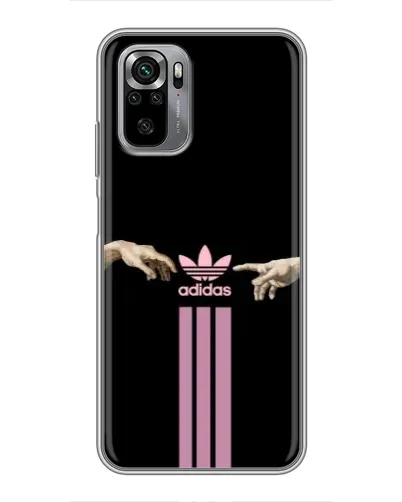 Чехол для Xiaomi Redmi Note 10S с картинкой «Adidas Hands»