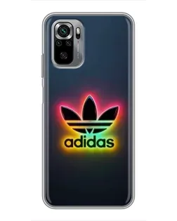 Чохол для Xiaomi Redmi Note 10S з картинкою «Неоновий Adidas» Чохол для Xiaomi Redmi Note 10S з картинкою «Неоновий Adidas»