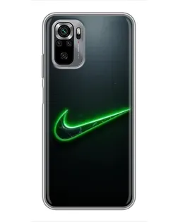Чохол для Xiaomi Redmi Note 10S з картинкою «Неоновий контур Nike» Чохол для Xiaomi Redmi Note 10S з картинкою «Неоновий контур Nike»