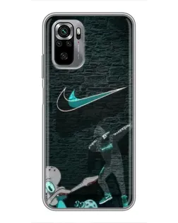 Чохол для Xiaomi Redmi Note 10S з картинкою «Спортивний арт Nike» Чохол для Xiaomi Redmi Note 10S з картинкою «Спортивний арт Nike»