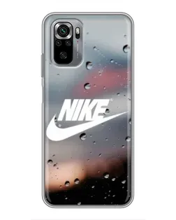 Чехол для Xiaomi Redmi Note 10S с картинкой «Nike в стиле ретро»