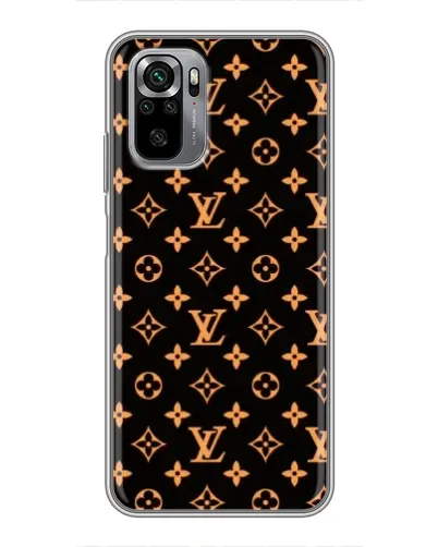 Чехол для Xiaomi Redmi Note 10S с картинкой «Золотая монограмма LV» Чехол для Xiaomi Redmi Note 10S с картинкой «Золотая монограмма LV»