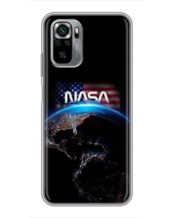 Чохол для Xiaomi Redmi Note 10S з картинкою «Земля з космосу NASA» Чохол для Xiaomi Redmi Note 10S з картинкою «Земля з космосу NASA»