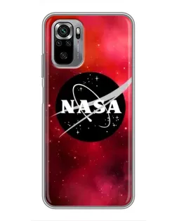 Чохол для Xiaomi Redmi Note 10S з картинкою «NASA — червона туманність» Чохол для Xiaomi Redmi Note 10S з картинкою «NASA — червона туманність»