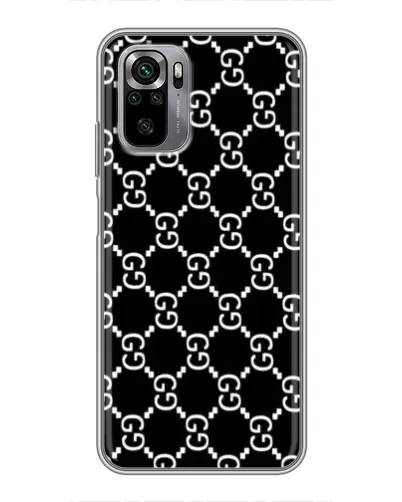 Чехол для Xiaomi Redmi Note 10S с картинкой «Gucci — сетчатый паттерн»