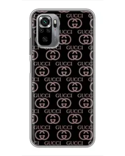 Чохол для Xiaomi Redmi Note 10S з картинкою «Класична монограма Gucci»