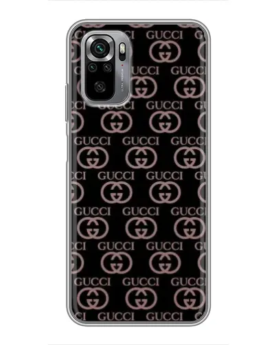 Чехол для Xiaomi Redmi Note 10S с картинкой «Классическая монограмма Gucci»
