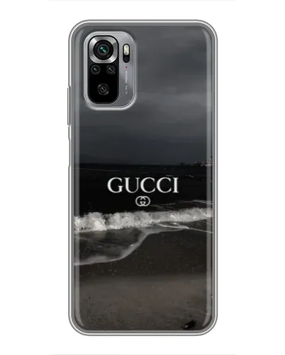 Чехол для Xiaomi Redmi Note 10S с картинкой «Gucci — морской прибой»