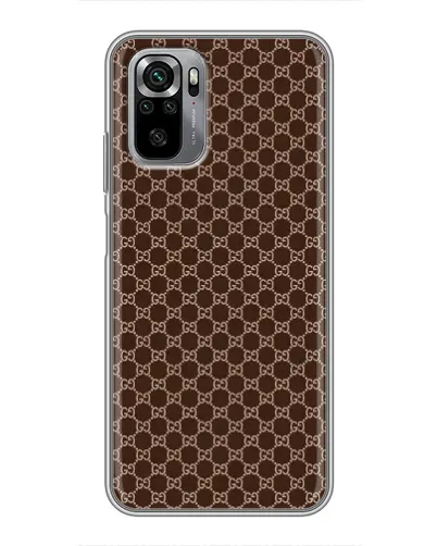Чехол для Xiaomi Redmi Note 10S с картинкой «Gucci — шоколадная сетка» Чехол для Xiaomi Redmi Note 10S с картинкой «Gucci — шоколадная сетка»