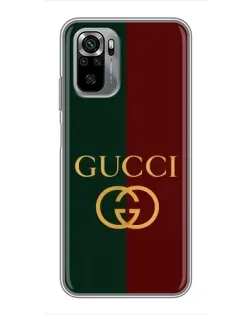 Чохол для Xiaomi Redmi Note 10S з картинкою «Gucci — темно-зелений градієнт»