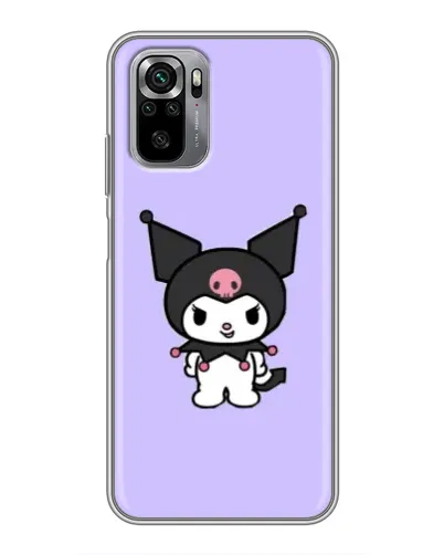 Чехол для Xiaomi Redmi Note 10S с картинкой «Kuromi — нежный фиолетовый»