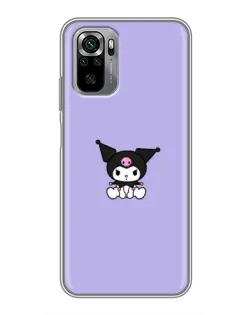 Чохол для Xiaomi Redmi Note 10S з картинкою «Kuromi — фіолетовий мінімалізм» Чохол для Xiaomi Redmi Note 10S з картинкою «Kuromi — фіолетовий мінімалізм»