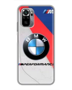 Чехол для Xiaomi Redmi Note 10S с картинкой «BMW Performance стиль» Чехол для Xiaomi Redmi Note 10S с картинкой «BMW Performance стиль»