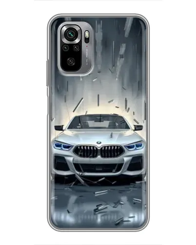 Чехол для Xiaomi Redmi Note 10S с картинкой «BMW в свете фар» Чехол для Xiaomi Redmi Note 10S с картинкой «BMW в свете фар»
