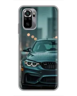 Чехол для Xiaomi Redmi Note 10S с картинкой «BMW в огнях города» Чехол для Xiaomi Redmi Note 10S с картинкой «BMW в огнях города»