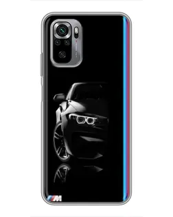 Чехол для Xiaomi Redmi Note 10S с картинкой «Силуэт BMW в темноте» Чехол для Xiaomi Redmi Note 10S с картинкой «Силуэт BMW в темноте»