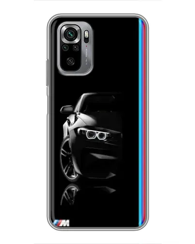 Чехол для Xiaomi Redmi Note 10S с картинкой «Силуэт BMW в темноте» Чехол для Xiaomi Redmi Note 10S с картинкой «Силуэт BMW в темноте»