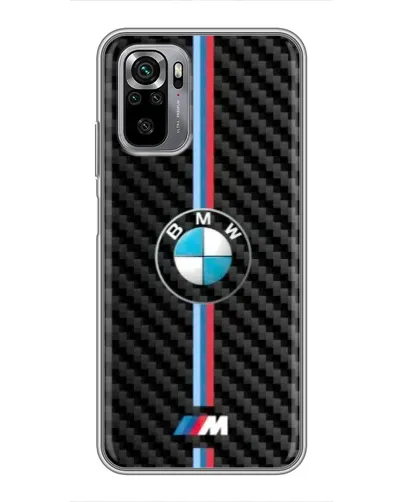 Чехол для Xiaomi Redmi Note 10S с картинкой «Эмблема BMW и карбон» Чехол для Xiaomi Redmi Note 10S с картинкой «Эмблема BMW и карбон»