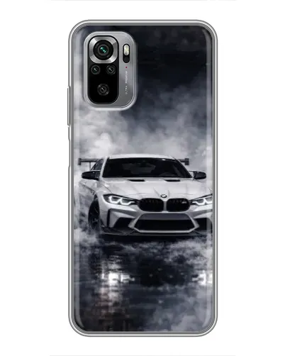 Чехол для Xiaomi Redmi Note 10S с картинкой «BMW сквозь туман» Чехол для Xiaomi Redmi Note 10S с картинкой «BMW сквозь туман»