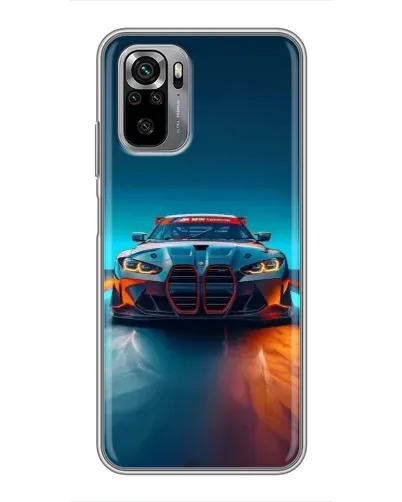 Чехол для Xiaomi Redmi Note 10S с картинкой «BMW — огни неона» Чехол для Xiaomi Redmi Note 10S с картинкой «BMW — огни неона»