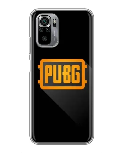 Чехол для Xiaomi Redmi Note 10S с картинкой «PUBG — рамка лого» Чехол для Xiaomi Redmi Note 10S с картинкой «PUBG — рамка лого»