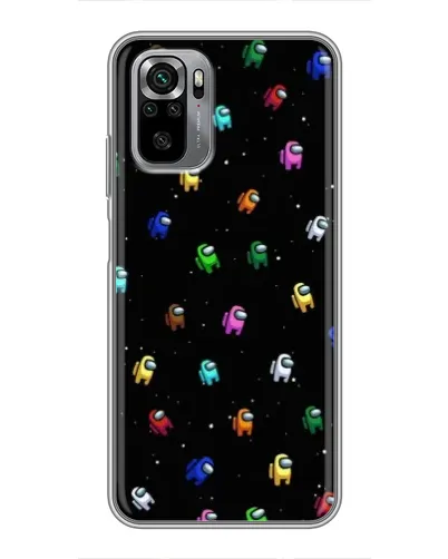 Чехол для Xiaomi Redmi Note 10S с картинкой «Экипаж Among Us»