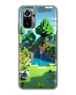 Чехол для Xiaomi Redmi Note 10S с картинкой «Minecraft летний день» Чехол для Xiaomi Redmi Note 10S с картинкой «Minecraft летний день»