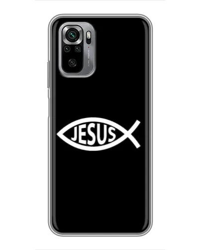 Чехол для Xiaomi Redmi Note 10S с картинкой «Классический Jesus»