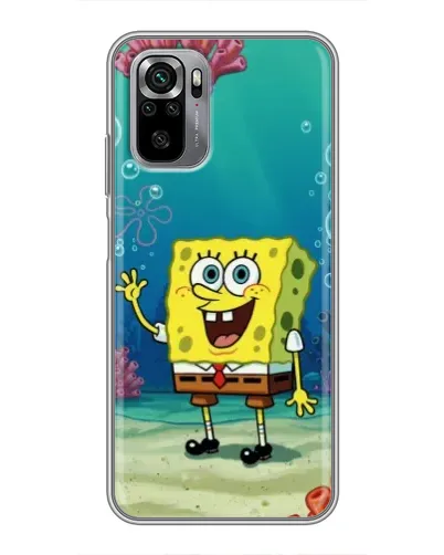 Чехол для Xiaomi Redmi Note 10S с картинкой «Подводный привет» Чехол для Xiaomi Redmi Note 10S с картинкой «Подводный привет»