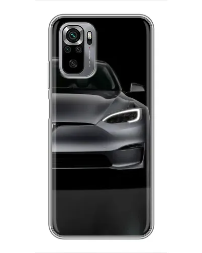Чехол для Xiaomi Redmi Note 10S с картинкой «Tesla Model S Look»