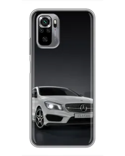 Чехол для Xiaomi Redmi Note 10S с картинкой «Mercedes AMG GT Silver» Чехол для Xiaomi Redmi Note 10S с картинкой «Mercedes AMG GT Silver»