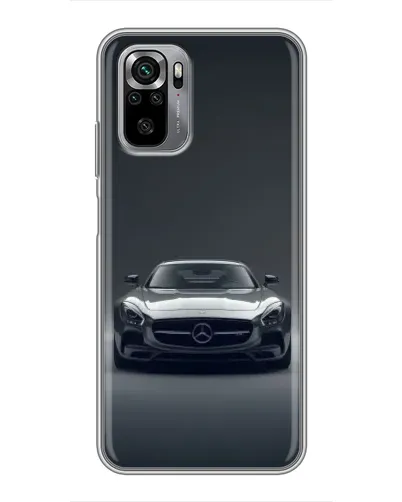 Чехол для Xiaomi Redmi Note 10S с картинкой «Mercedes на черном»
