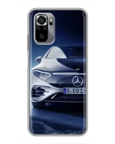 Чехол для Xiaomi Redmi Note 10S с картинкой «Mercedes EQ — будущее»