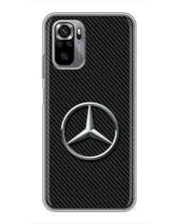 Чехол для Xiaomi Redmi Note 10S с картинкой «Карбоновый Mercedes стиль» Чехол для Xiaomi Redmi Note 10S с картинкой «Карбоновый Mercedes стиль»