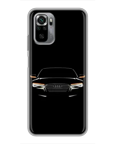 Чехол для Xiaomi Redmi Note 10S с картинкой «Audi — ночной контур»