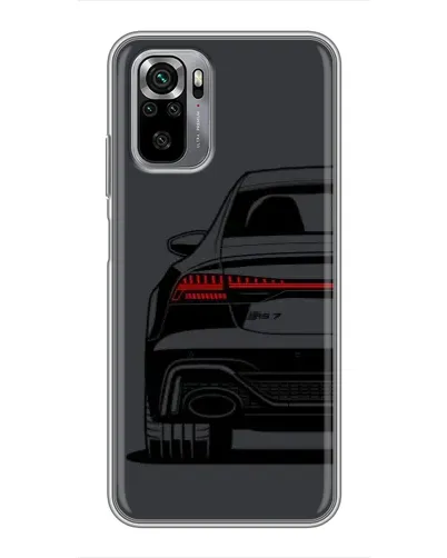 Чехол для Xiaomi Redmi Note 10S с картинкой «Задняя часть Audi — арт»