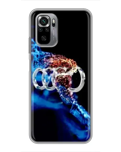 Чехол для Xiaomi Redmi Note 10S с картинкой «Энергия лого Audi»