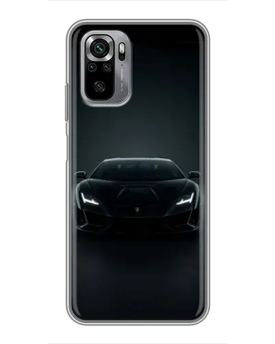 Чехол для Xiaomi Redmi Note 10S с картинкой «Черный Lamborghini Aventador» Чехол для Xiaomi Redmi Note 10S с картинкой «Черный Lamborghini Aventador»