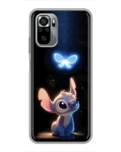 Чехол для Xiaomi Redmi Note 10S с картинкой «Сияющий Стич»